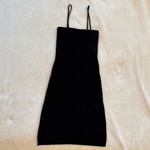 Brandy Melville Black Strapless Dress